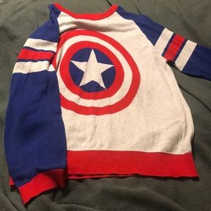 Captain America cozy sweater
